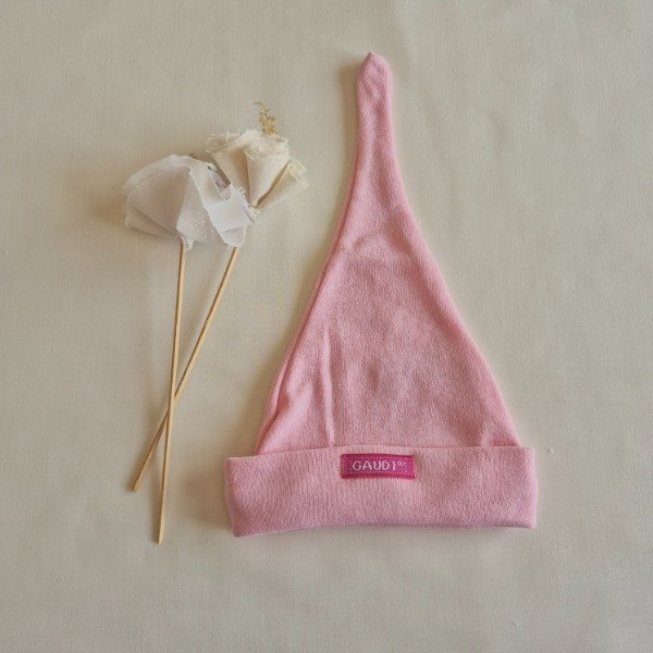 Producto - Gorrito nudo de algodón rosa