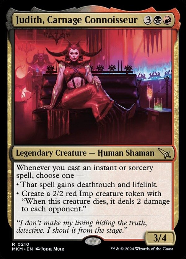 Producto - Judith, Carnage Connoisseur  Ravnica: Murders at Karlov Manor