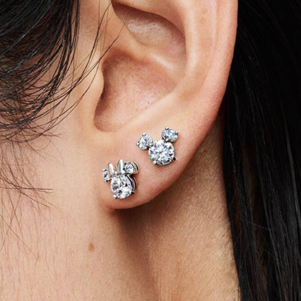 Producto - ARITOS DISNEY MINNIE MICKEY SILVER - 1