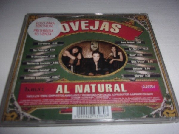 Producto - CD OVEJAS AL NATURAL DIFUSION 35B - 1