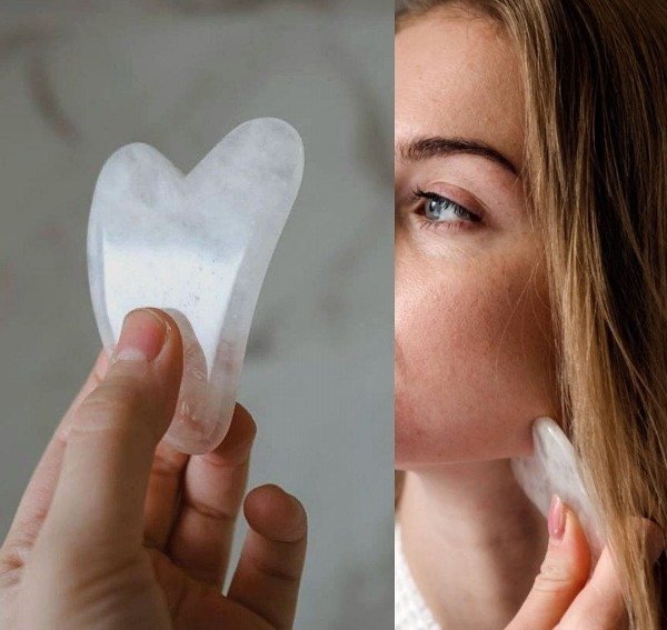 Producto - Gua sha blanca