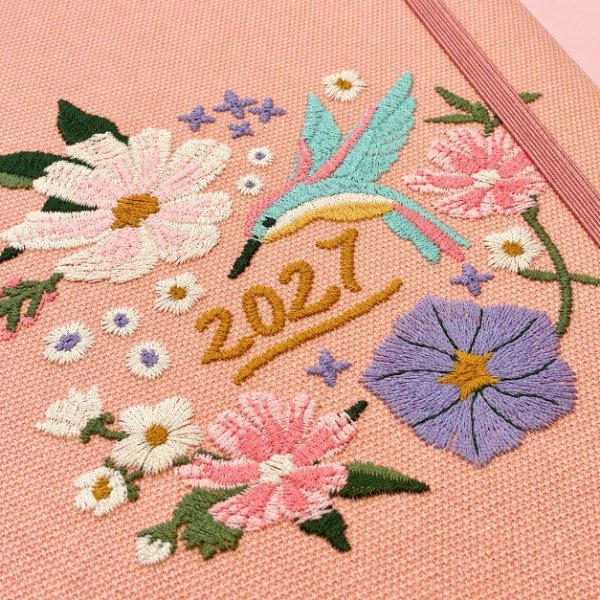 Producto - Agenda BORDADA A5 - 3