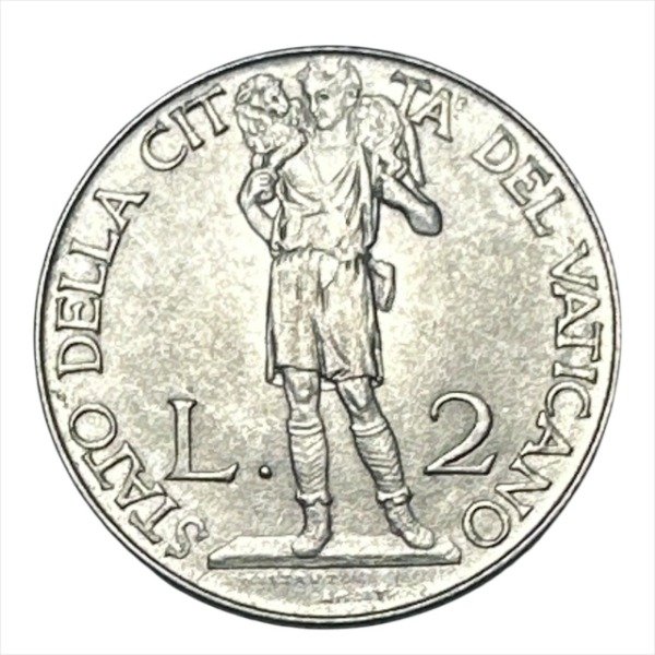 Producto - Vaticano 2 liras, 1941 Papa Pío XII