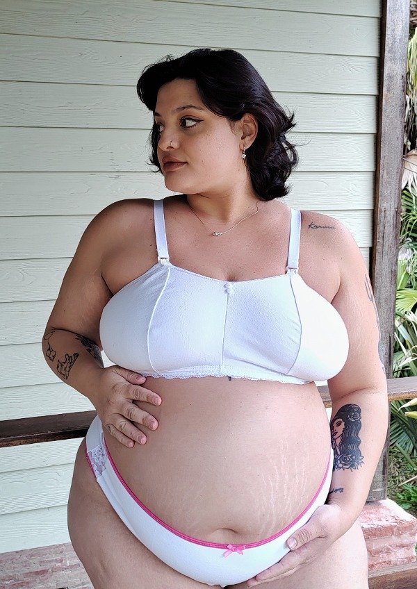 Producto - Trusa Posparto color Blanco - 1