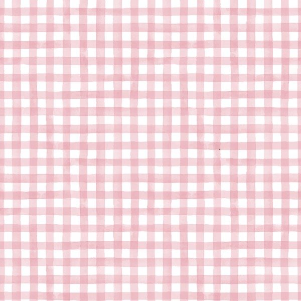 Producto - Retazo Cordura Cuadrille acuarela rosa 59cm