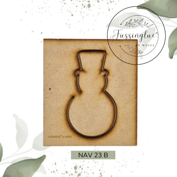 Producto - MOLDE DE MUÑECO DE NIEVE