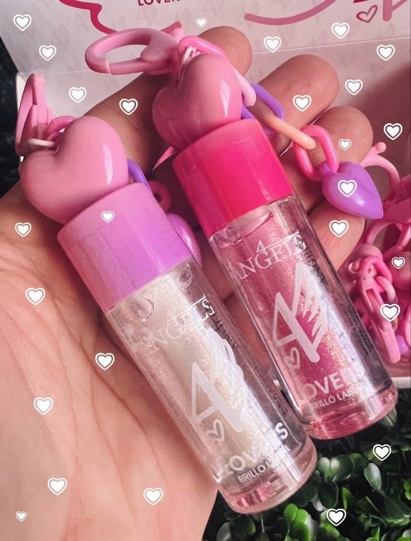 Producto - Gloss lovers con llavero 4angels - 2