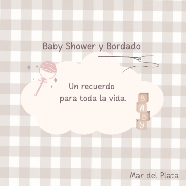 Producto - Baby Shower y Bordado