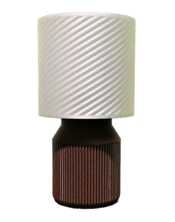 Producto - Lámpara Velador de Mesa Escultórica Grace  (30x17 cm) Iluminación de Diseño - 1