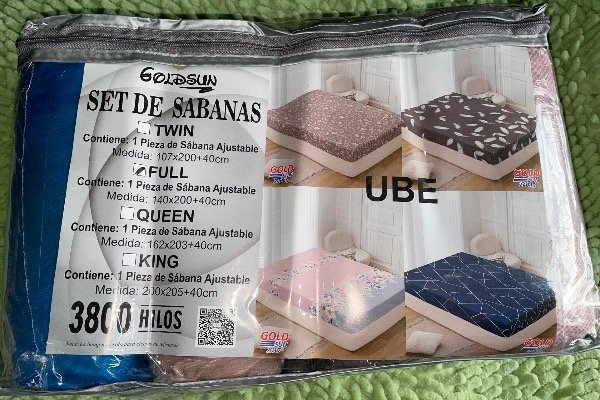 Producto - Set de sábanas ajustables x4 full - 1