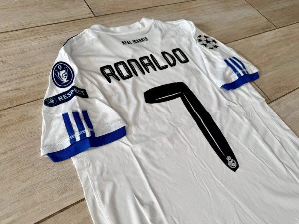 Producto - CAMISETA REAL MADRID IMPORTADA TITULAR RETRO 2010/2011 #7 RONALDO - 3
