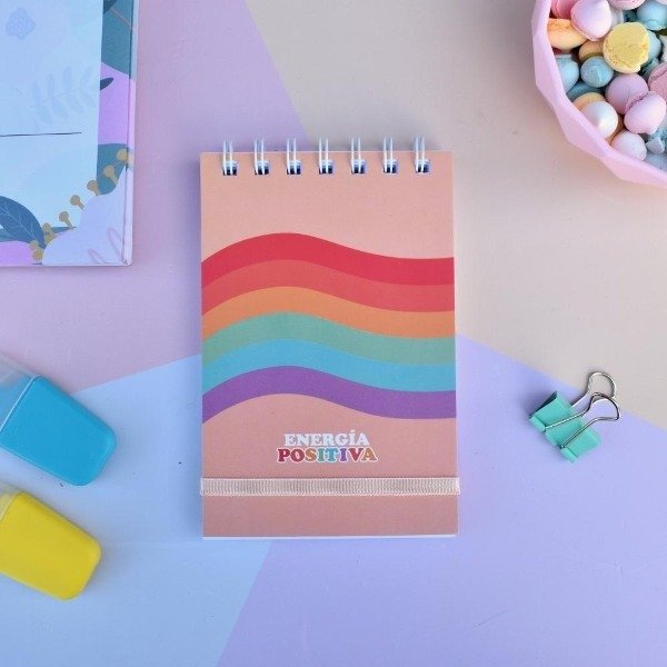 Producto - LIBRETA MINI CON ELASTICO ANILLADA II