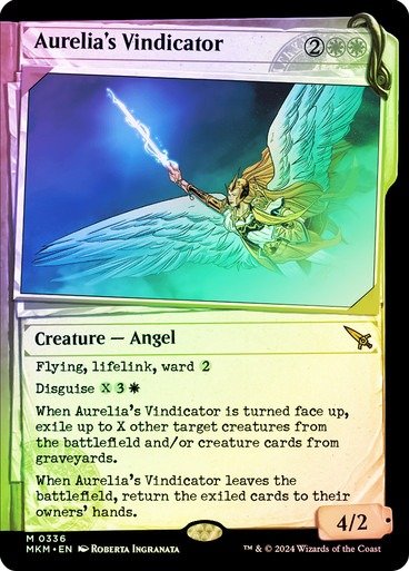 Producto - Aurelia's Vindicator (Showcase Foil)