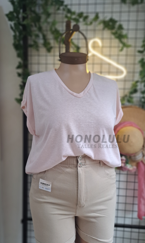 Producto - Remera de Buttone Rosa