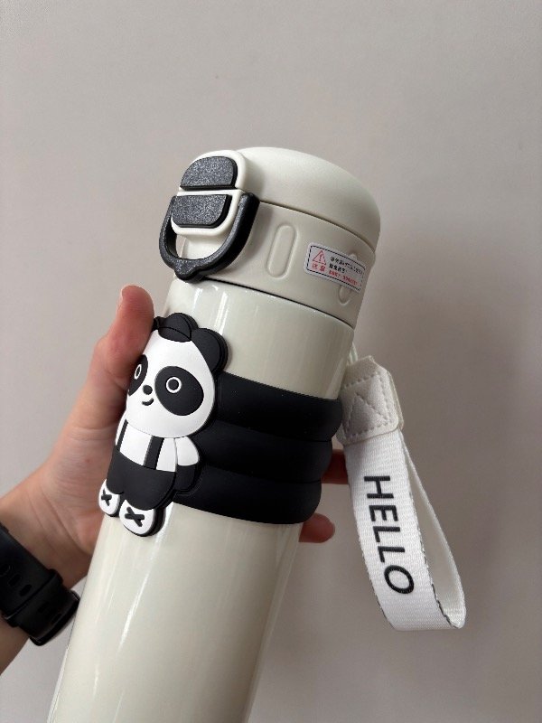 Producto - Botella Panda (acero inoxidable) - 4