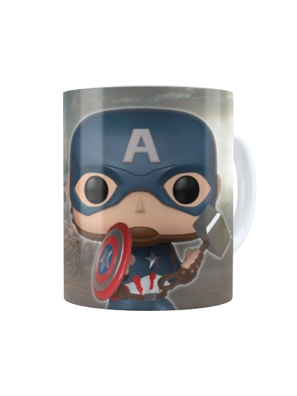 Producto - Taza Capitán América funko