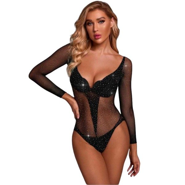 Producto - Body red strass - 1