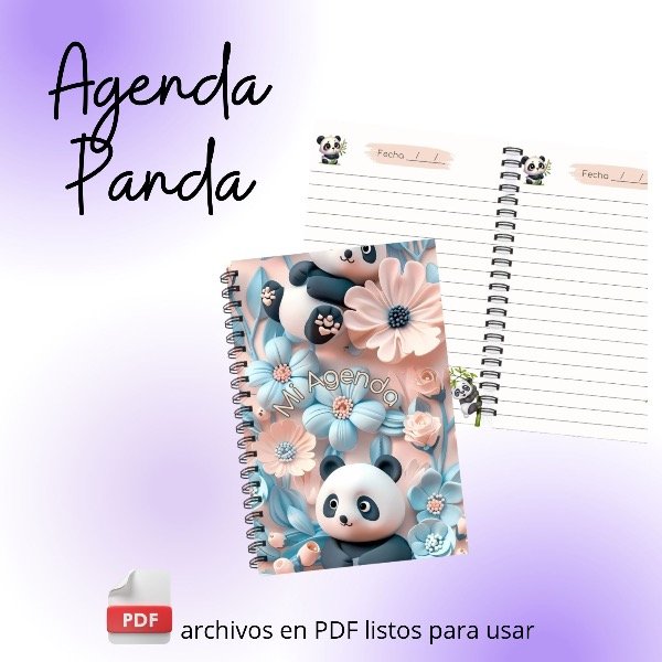 Producto - Agenda panda