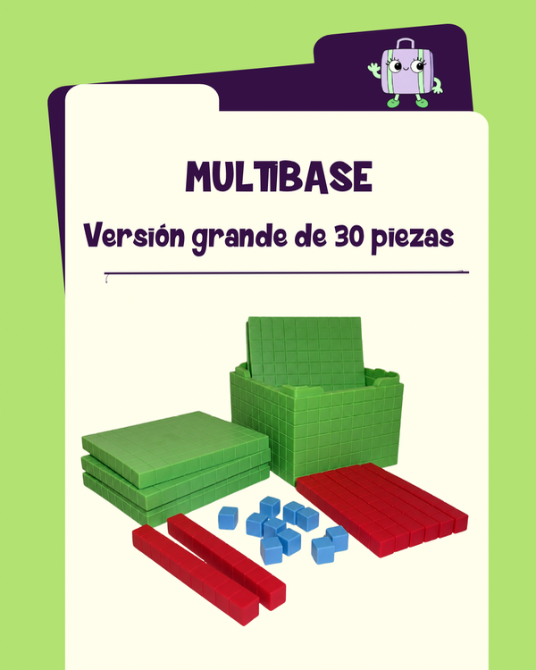 Producto - Multibase grande: 30 piezas (sin cubo de miles) - 0