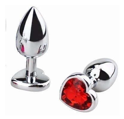 Producto - Plug Dilatador de Metal (Corazón)