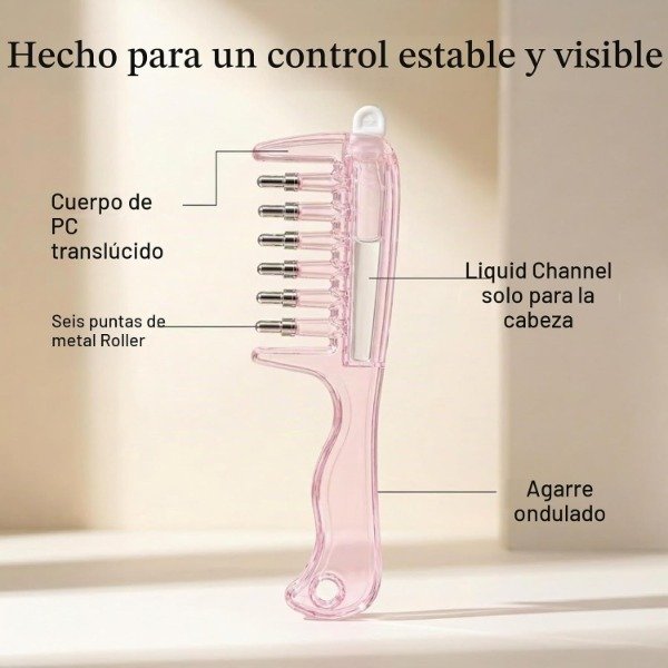 Producto - Peine aplicador de serums para el cuero cabelludo (2 colores) - 4