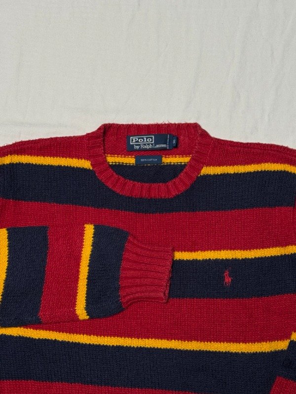 Producto - Sweater Polo Ralph Lauren Rayado T. S - 1