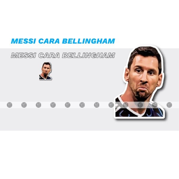 Producto - MESSI CARA BELLINGHAM