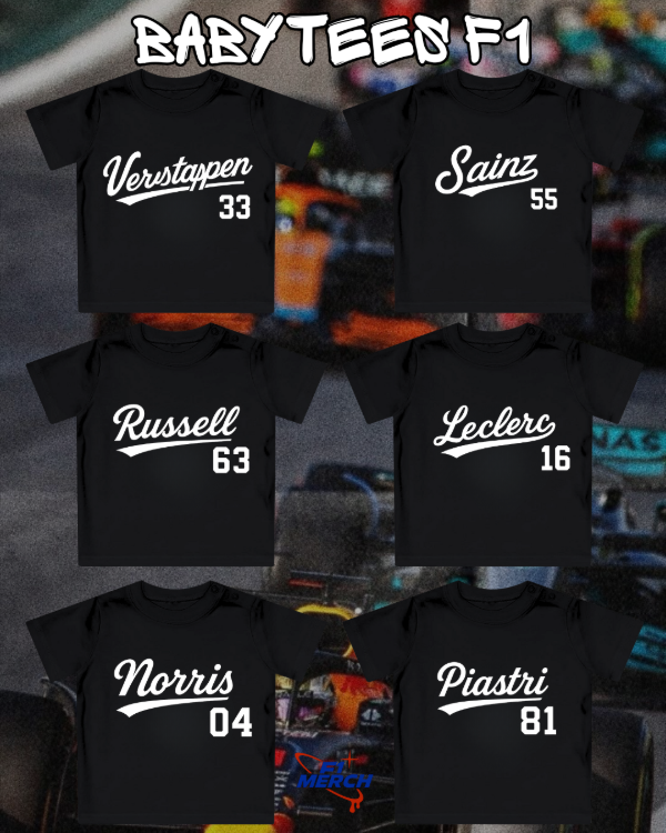 Producto - Babytee negra letra blanca