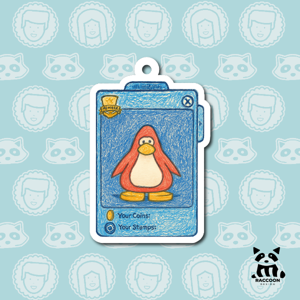 Producto - Llavero Membresía Club Penguin