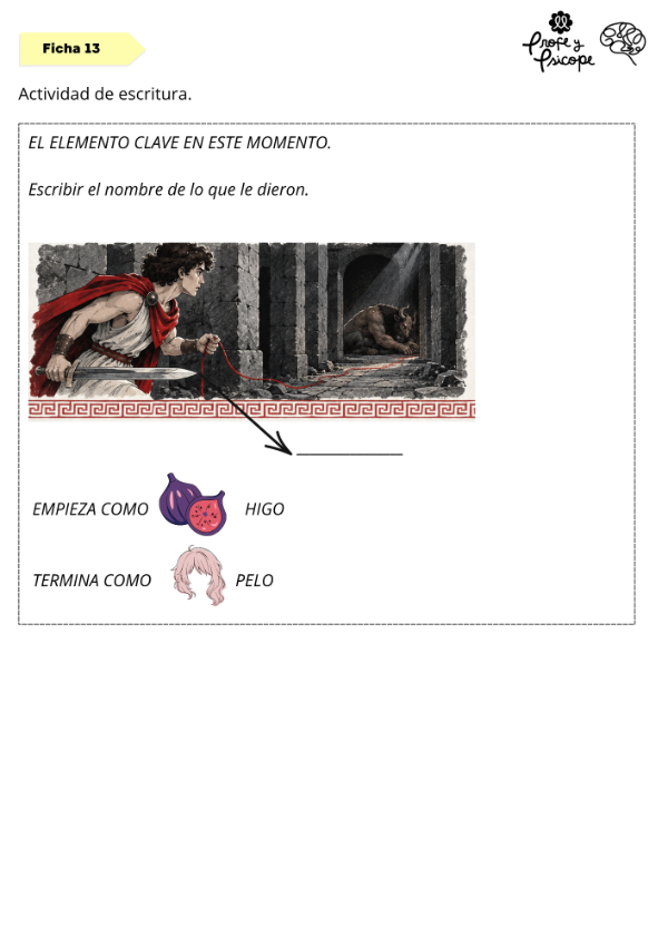 Producto - LABERINTOS I: TESEO Y EL MINOTAURO: 5to y 6to 3 niveles de alfabetización - 5