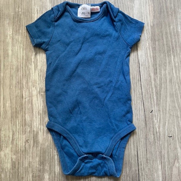 Producto - Body Zara Azul 6M