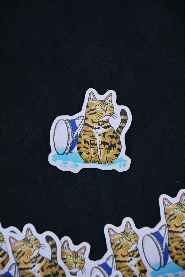 Producto - Sticker Cat Squad - Renato