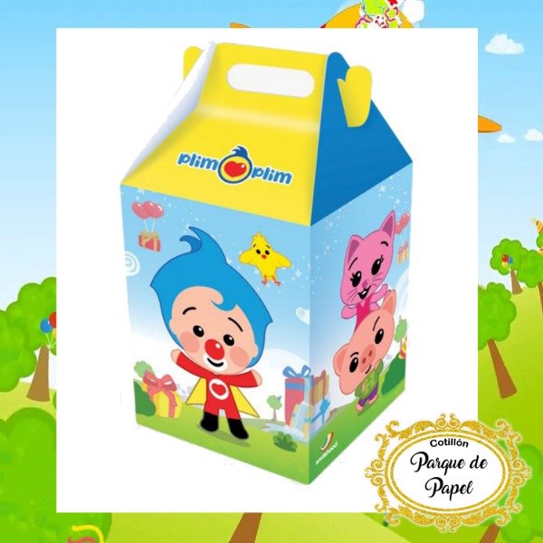 Producto - Cajita Golosinera Payaso Plim Plim (x6 u.)