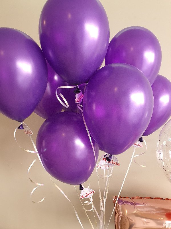 Producto - Pack de 10 globos de latex con helio