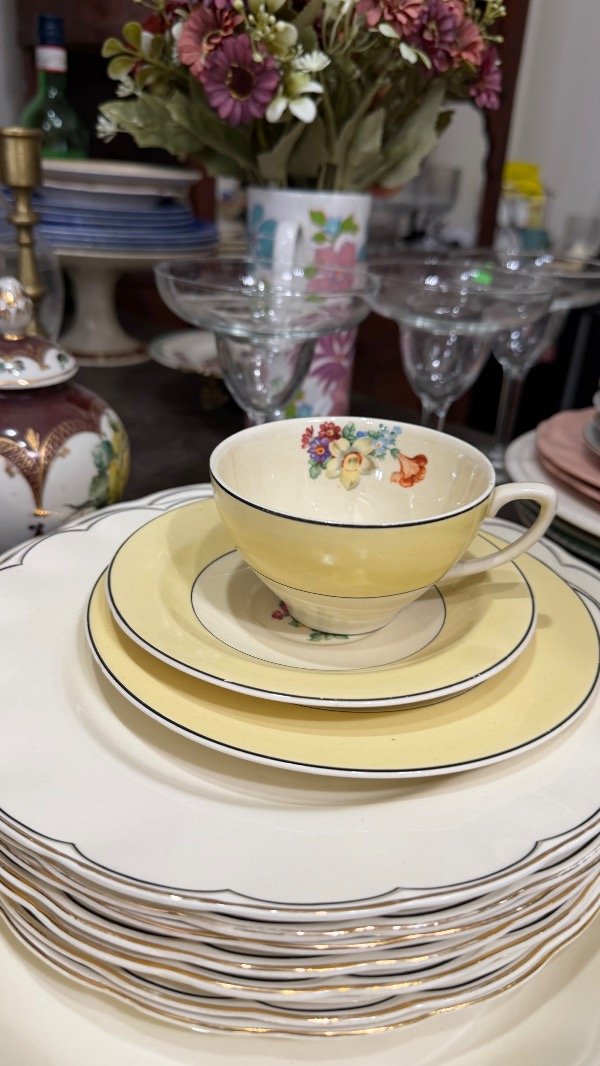 Producto - Trío de té inglés Ivory