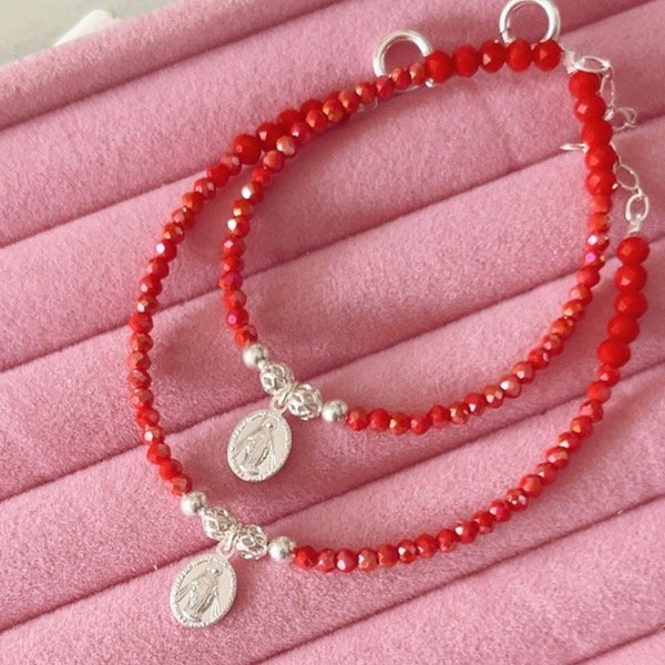 Producto - Pulsera Medallita Milagros Plata 900