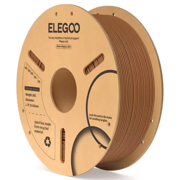 Producto - FILAMENTO ELEGOO PLA MARRON 1,75mm - 0