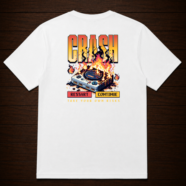 Producto - Remera - Crash restart or continue - 3
