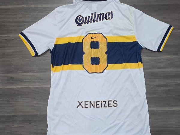 Producto - CAMISETA BOCA JUNIORS BLANCA RETRO TALLE M/XXL