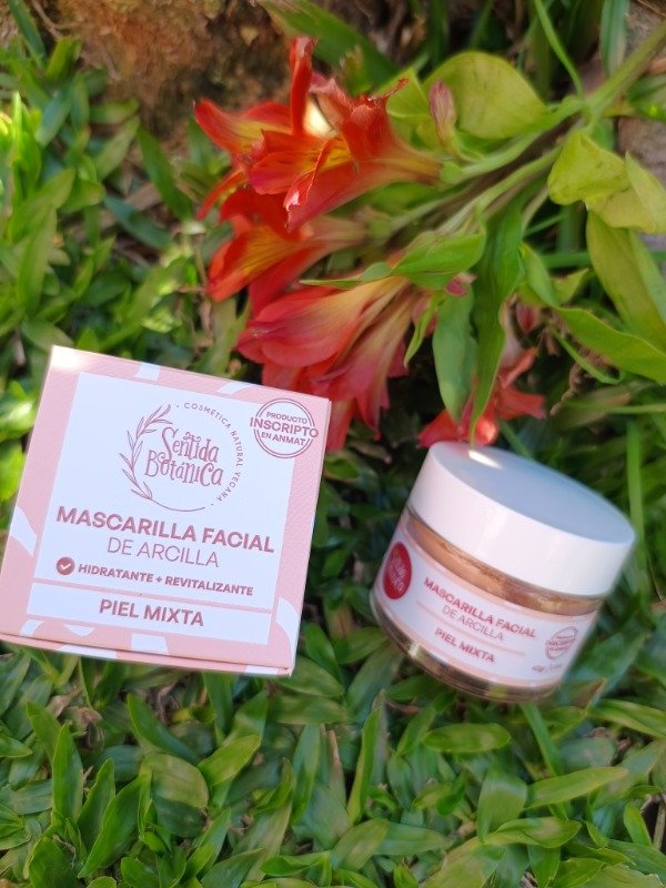 Producto - Mascarilla Facial de Arcilla - Sentida Botánica - - 3