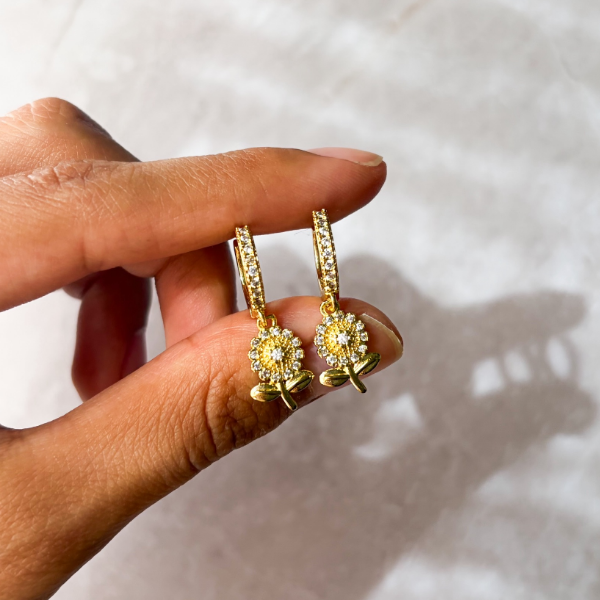 Producto - Argollas girasol