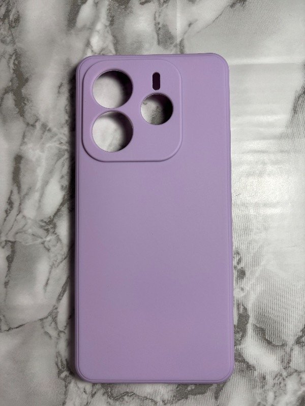 Producto - Silicona lisa lila Redmi note 14 5g