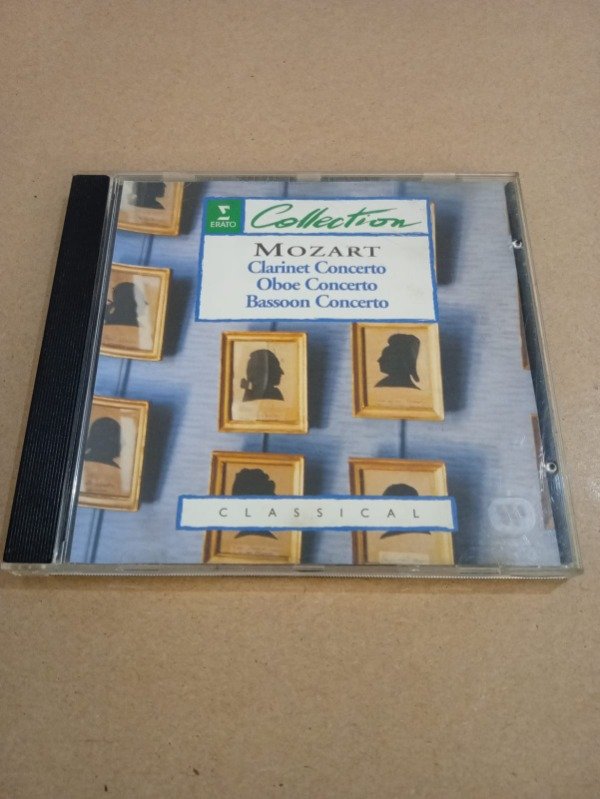 Producto - Mozart Clarinet oboe bassoon concerto - Erato 1996