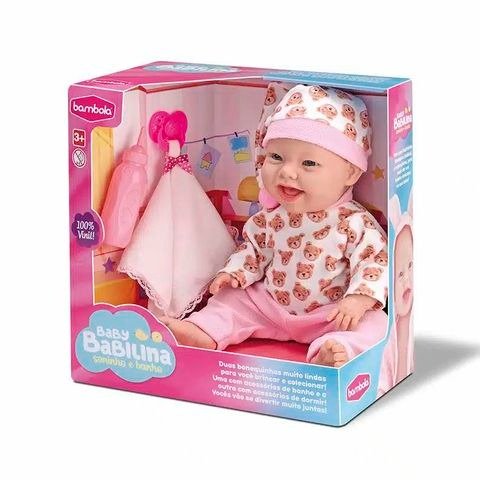 Producto - BEBE BABILINA 34CM C/ACCESORIOS P/DORMIR 26X26X16CM