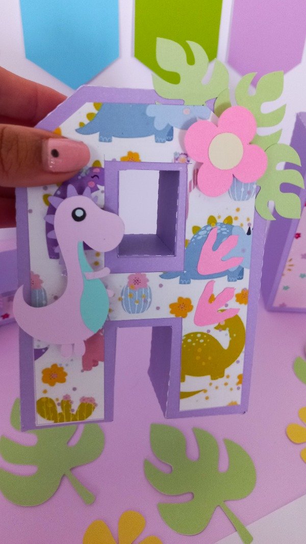 Producto - Letras Dino