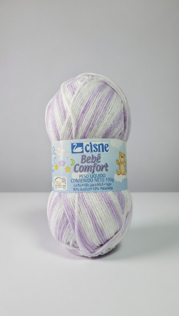 Producto - Lana para Bebé Matizada Cisne