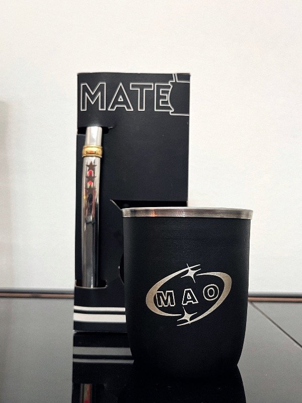Producto - MATE DE ACERO + BOMBILLA (PERSONALIZADOS)