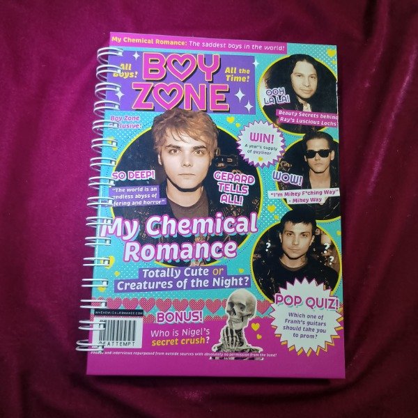 Producto - CUADERNO BOY ZONE