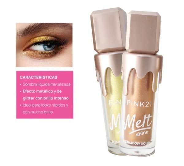 Producto - SOMBRA LIQUIDA MELT PINK21