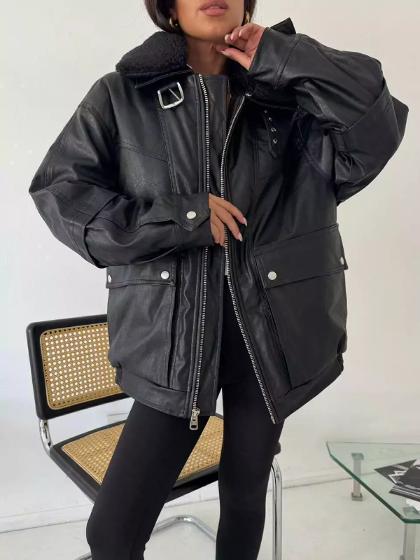 Producto - Campera Aviadora Black